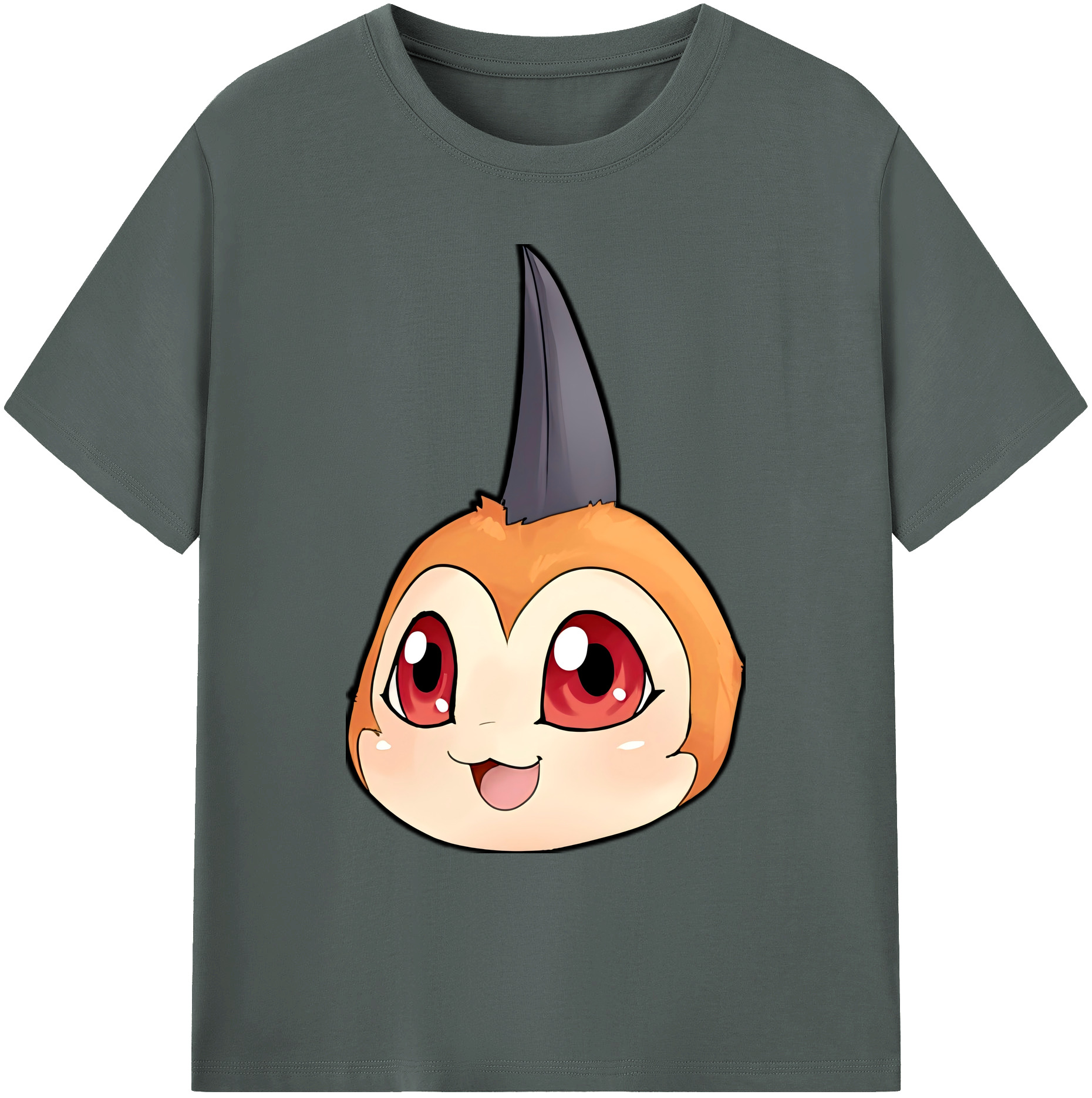 （画像用） Digimon デジタルモンスター/デジモン 綿100％ メンズ半袖Tシャツ｜肌触りやわらか＆通気性